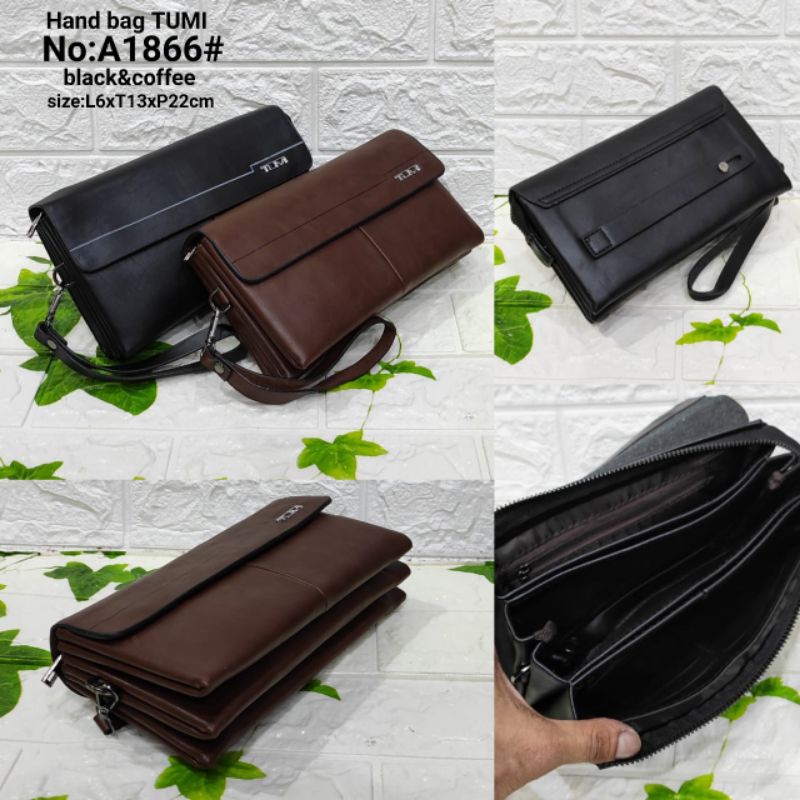 Handbag TUMI A1866 Clutch Tas Tangan Impor