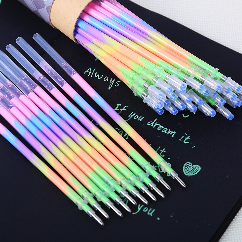 

INK GEL RAINBOW REFILL - REFIL WARNA WARNI GEL