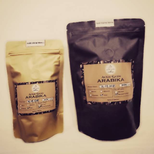 

KOPI ARABIKA ACEH GAYO 500 GRAM ( BIJI / BUBUK )