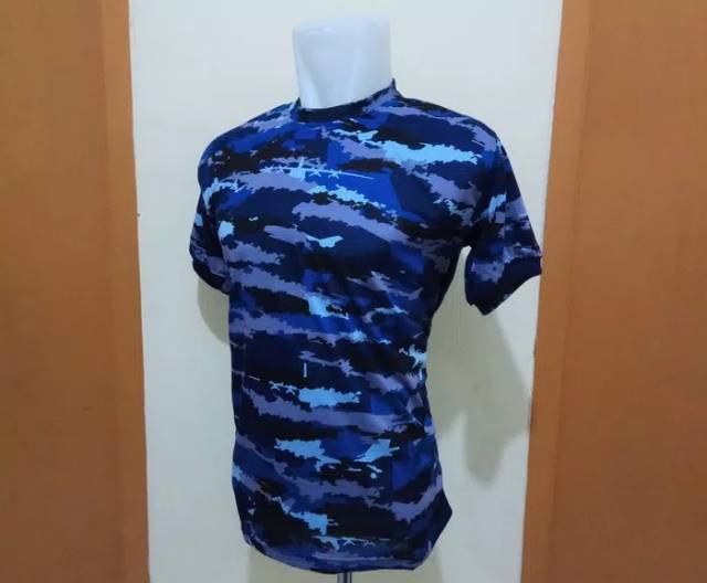 KAOS LORENG AU PENDEK # KAOS LORENG TNI AU