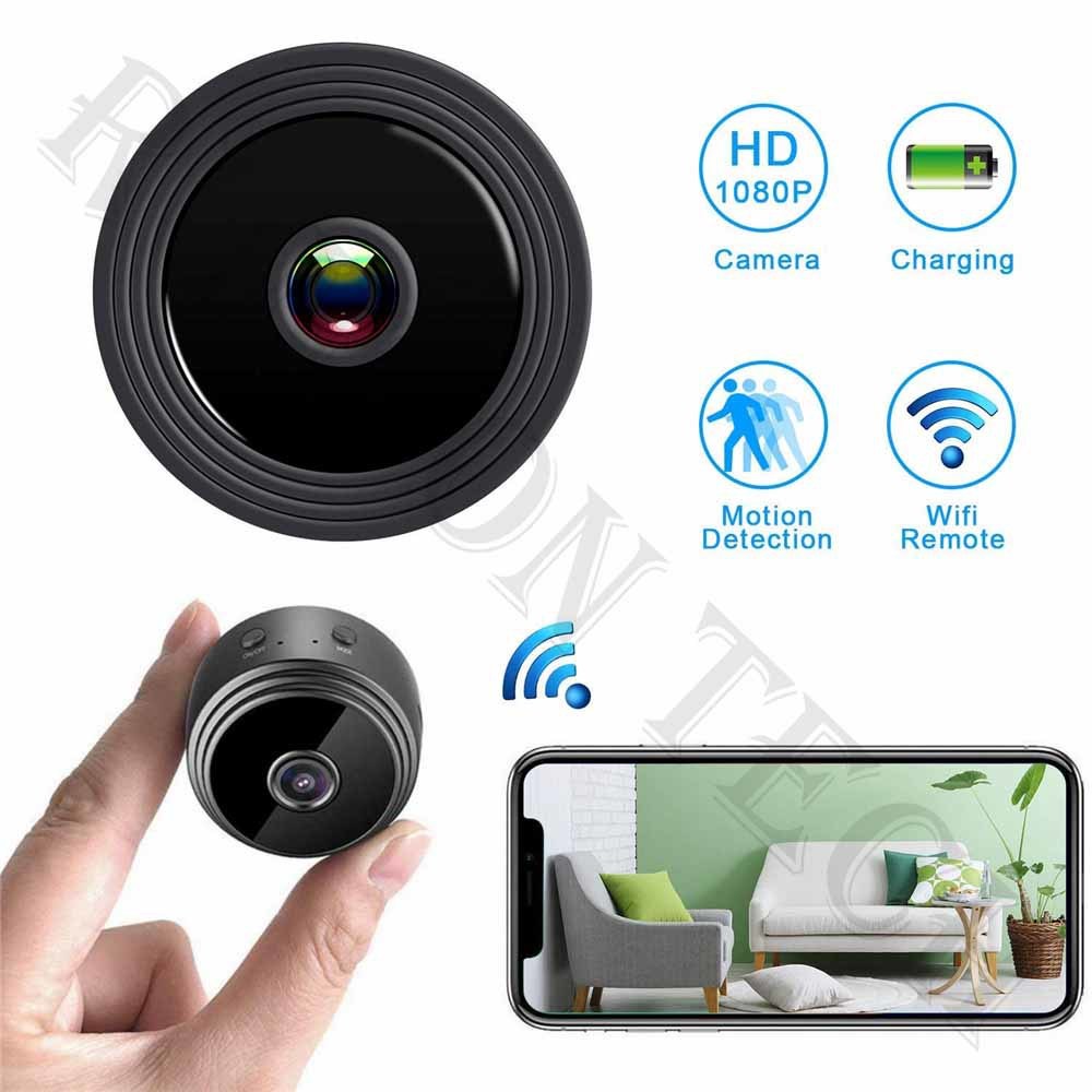 KAMERA PENGINTAI MINI WIFI CAMERA CCTV MINI TERSEMBUNYI SPY CAM HIDDEN IP CAMERA KECIL V380 HD JS115