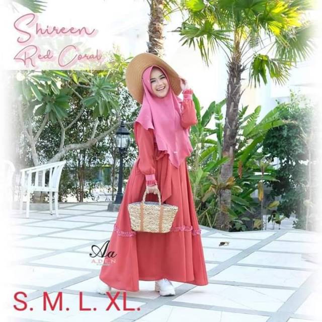 ADEN HIJAB - SHIREEN DRESS VOL.2 GAMIS WOLLYCREPE