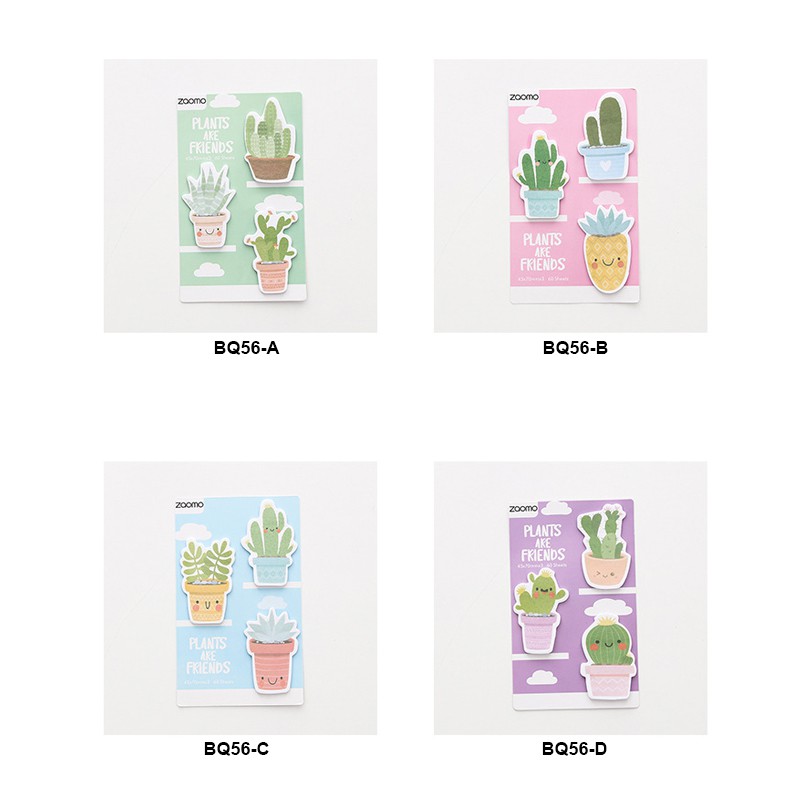 Post It Memo Cactus Lucu Notepad Memo