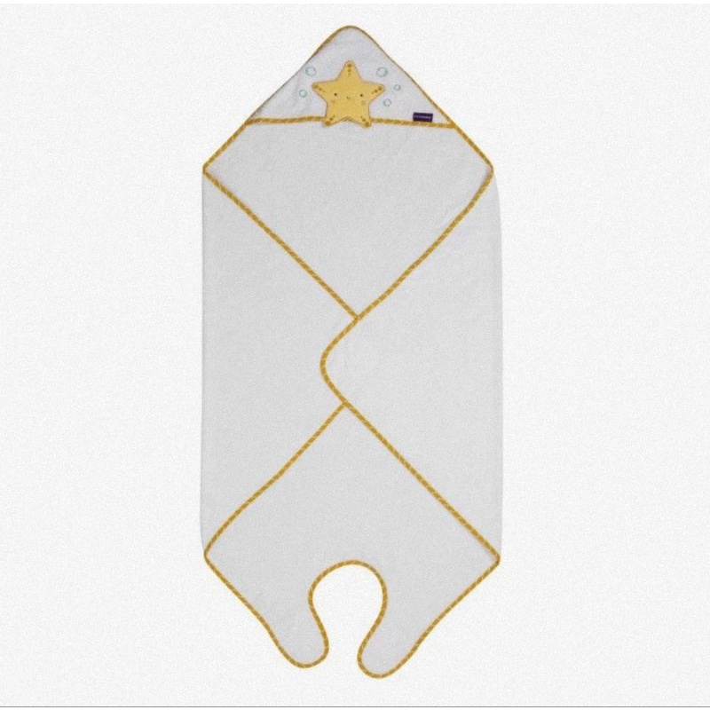 Clevamama Bamboo Apron Towel - Handuk Mandi Bayi