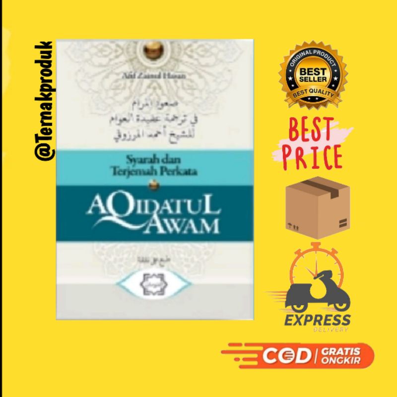 Buku Terjemah Kitab Nadhom Aqidatul Awam