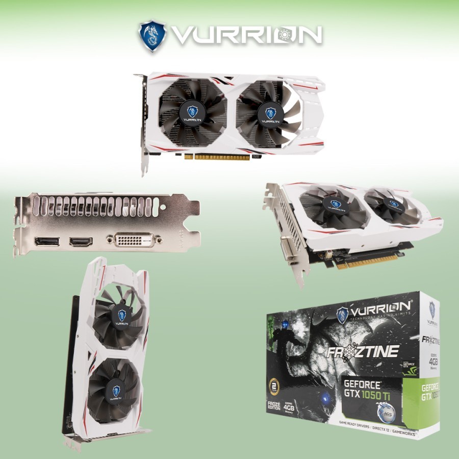 VGA AGS VURRION NVIDIA FROZTINE GTX 1050 TI 4GB GDDR5 128 Bit