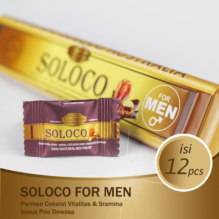 New   SOLOCO ORIGINAL NEW 12 Pcs  Terbukti