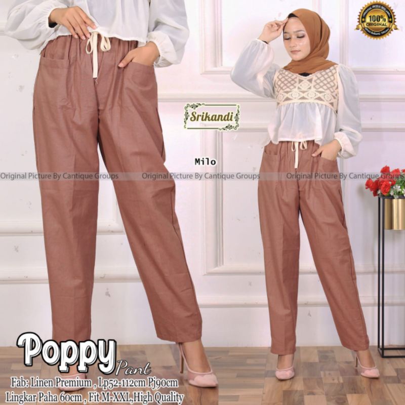 Poppy pants celana kantor cewek by srikandi
