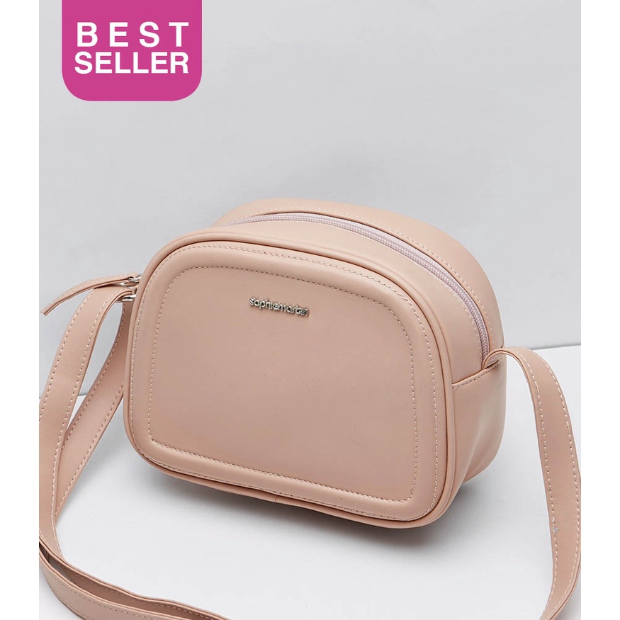 TAS MARLOUE MAROON SOPHIE PARIS / TAS SOPHIE MARTIN MARLOUE PINK / SLING BAG SOPHIE MARTIN PARIS