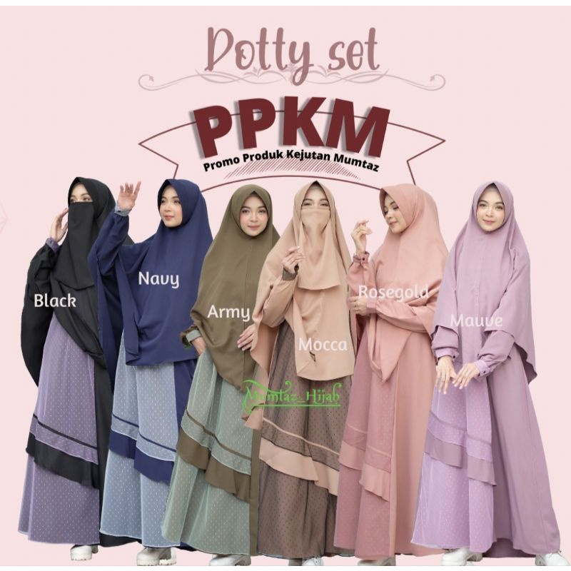 DOTTY SET MUMTAZ HIJAB / GAMIS TILLE