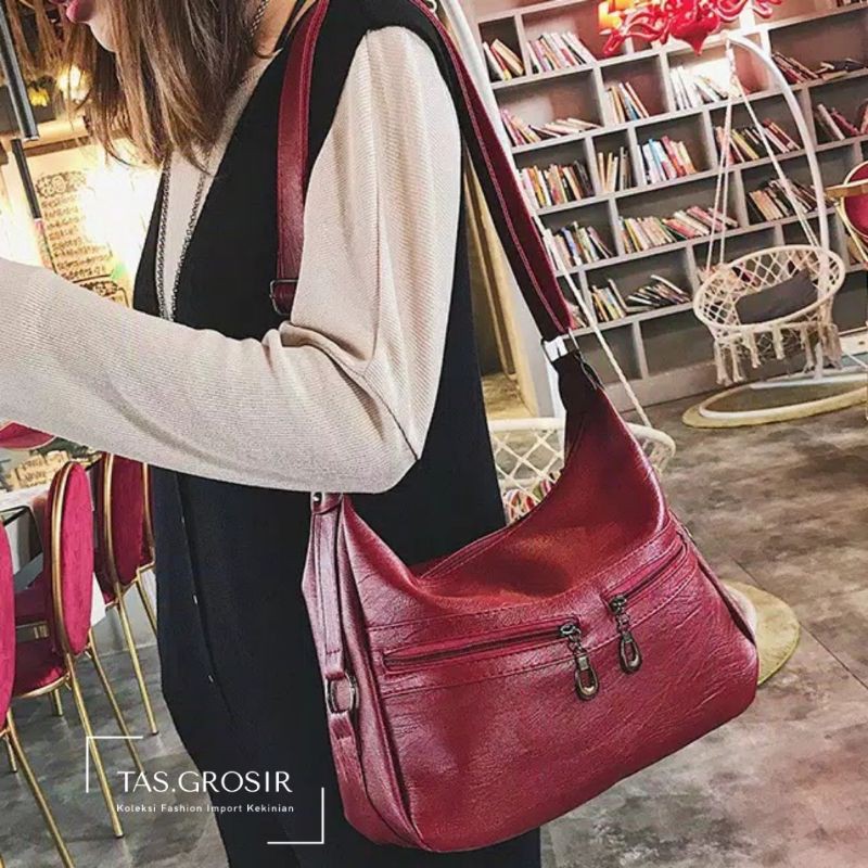 [COD] LB - Best Seller / Koleksi baru tas fashion import wanita / Tas model simple kece / 065