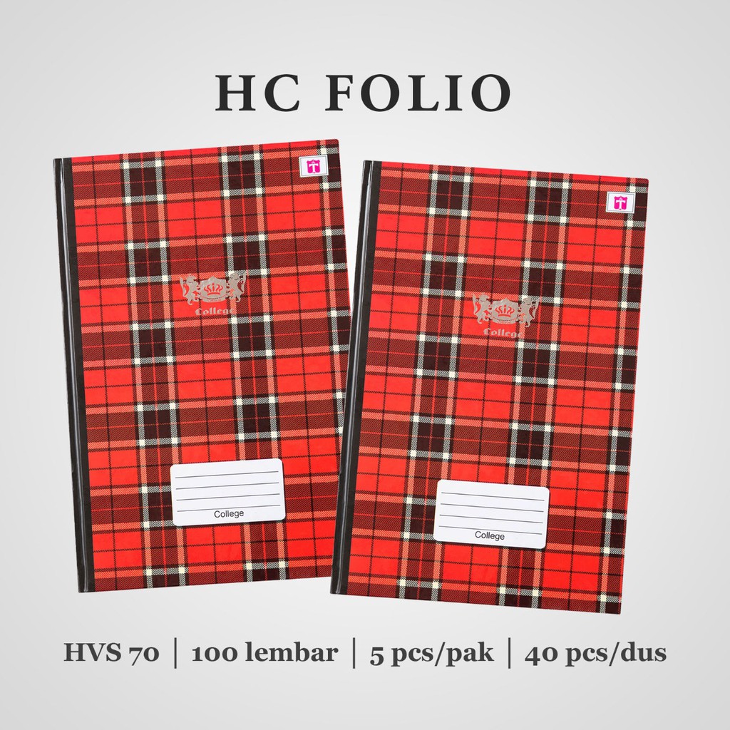 

Tiara Hard Cover Folio 100 Lembar, 70 Gr