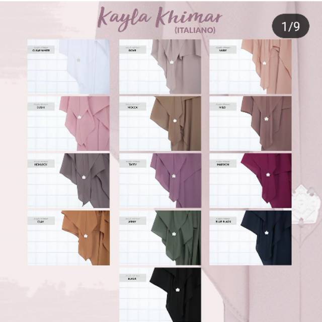 Kayla Khimar by Hijab Princess