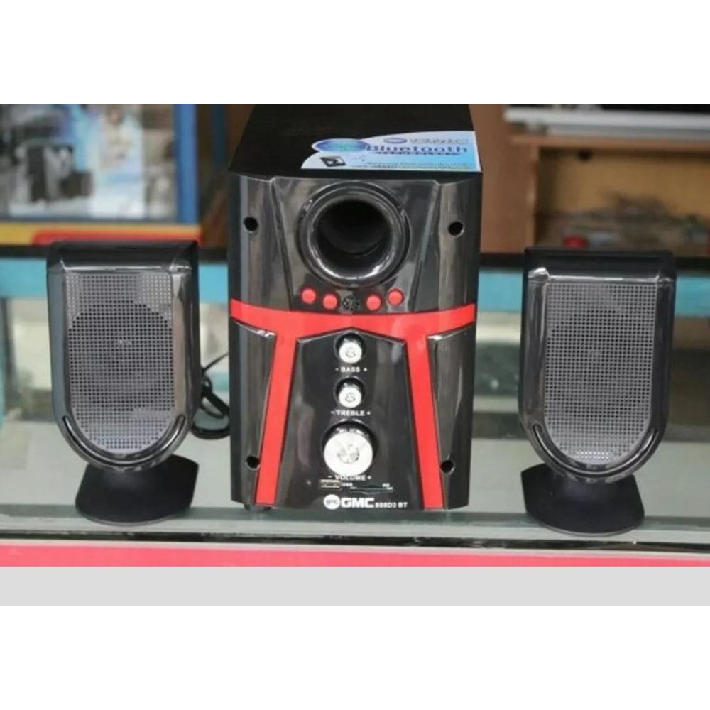 Speaker GMC 888 D3 Bluetooth USB MMC Speaker Multimedia suara mantap