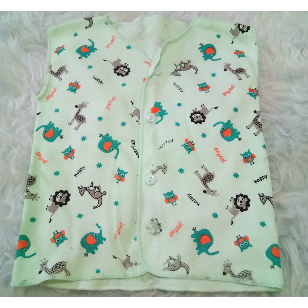 Ochi Baju Bayi Lengan Kutung SNI/Baju Rumahan Bayi/Perlengkapan Bayi New Born/Singlet Bayi-3
