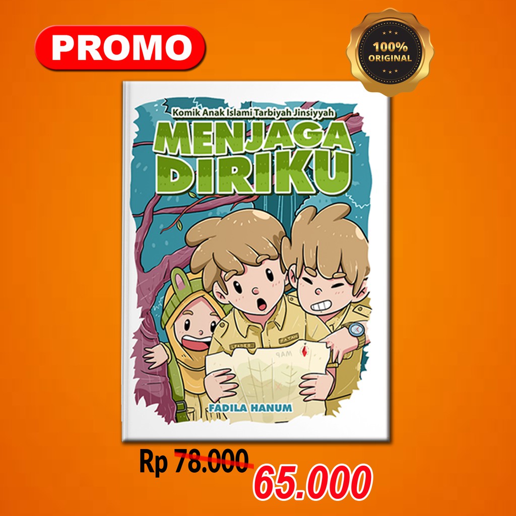 Komik Anak Islami Menjaga Diriku (Full Color)