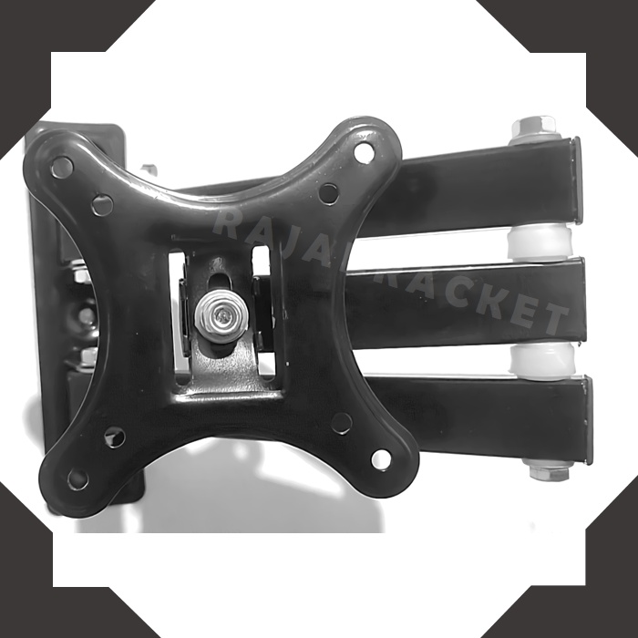 Braket Breket Bracket TV Monitor 14 19 22 24 inch Full Motions Fleksibel All Merk Monitor TV
