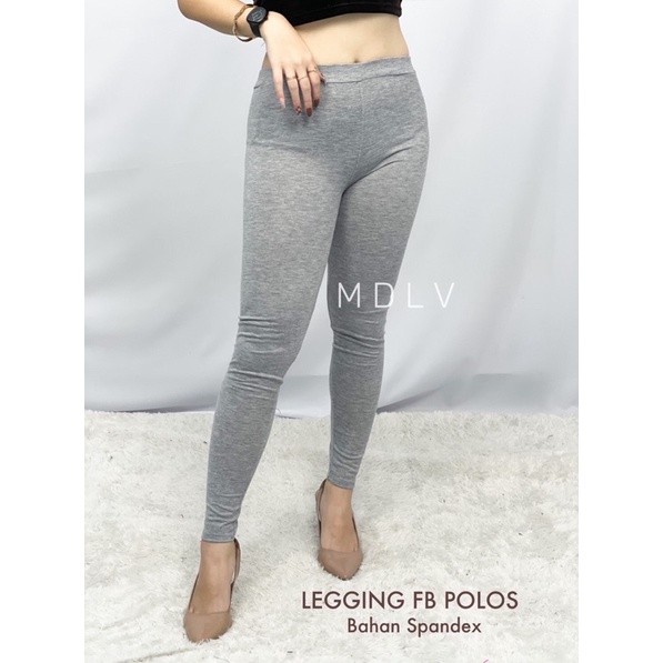 MDLV ~ LEGGING POLOS FREESIZE (FB) // LEGGING CEWEK GOODQUALITY // FASHION WANITA