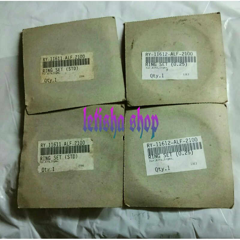 RING SEHER ALFA,SIGMA RING SEHER YAMAHA ALFA,SIGMA OS STD,25 RASIO