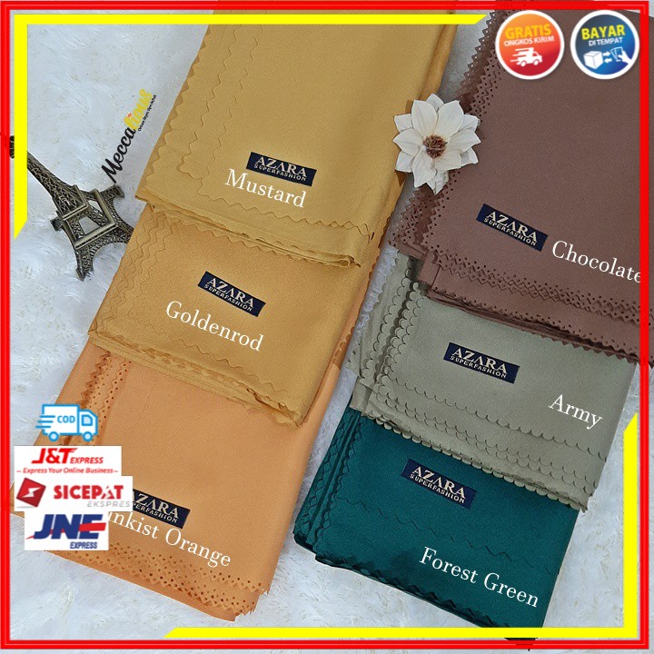 HIJAB SEGI EMPAT VOAL OSKARA LASER CUT PART 1 JILBAB / KERUDUNG VOAL MIRACLE POLOS KATUN AZARA