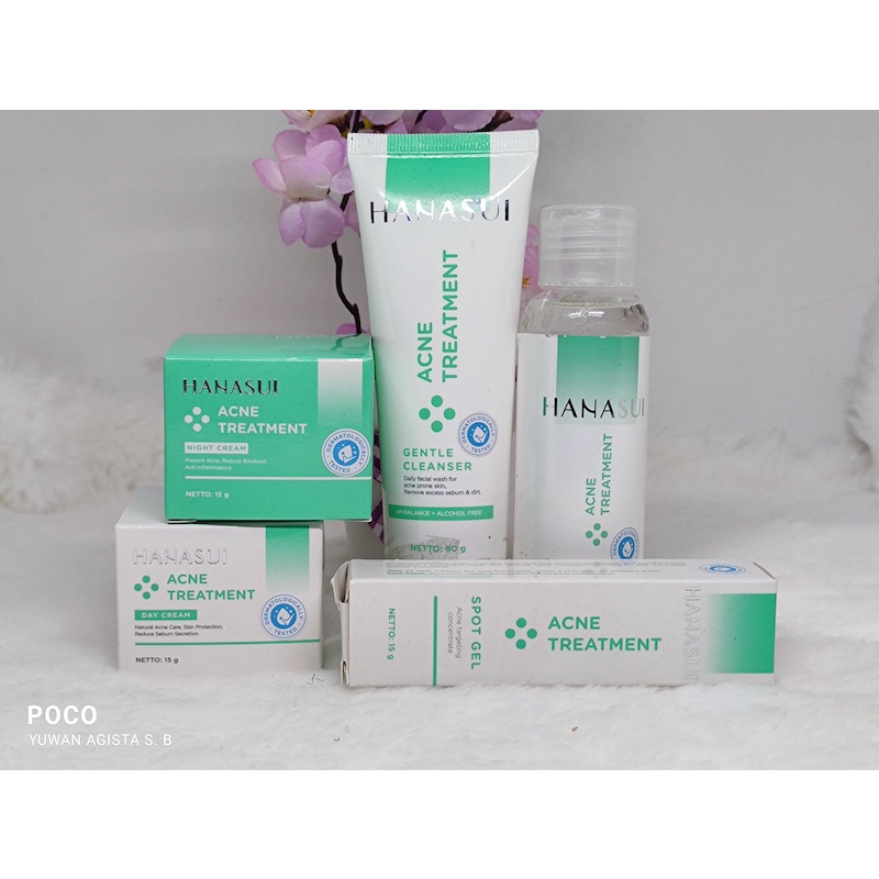 Jual HANASUI SKINCARE ACNE TREATMENT/ACNE SPOT GEL | Shopee Indonesia