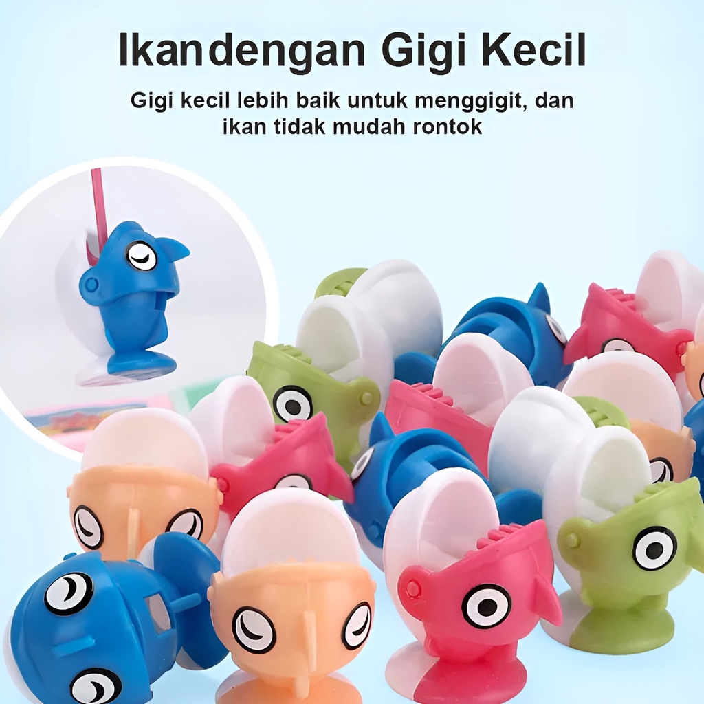 44pcs Fishing Game Jumbo | Mainan Seru Untuk Keluarga | Mainan Pancing Ikan Anak | Mainan Pancingan Magnet Ikan