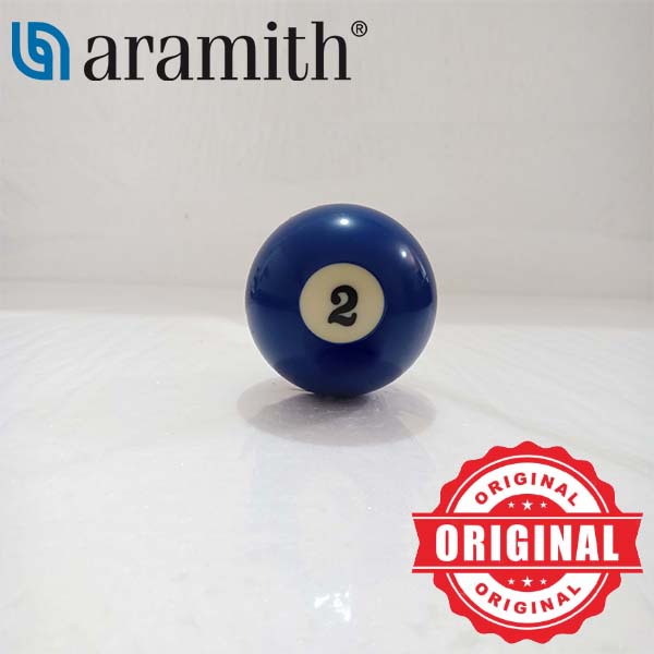 Bola Billiard Aramith Asli - Aramith Billiard Ball Ori Belgium Eceran No 2