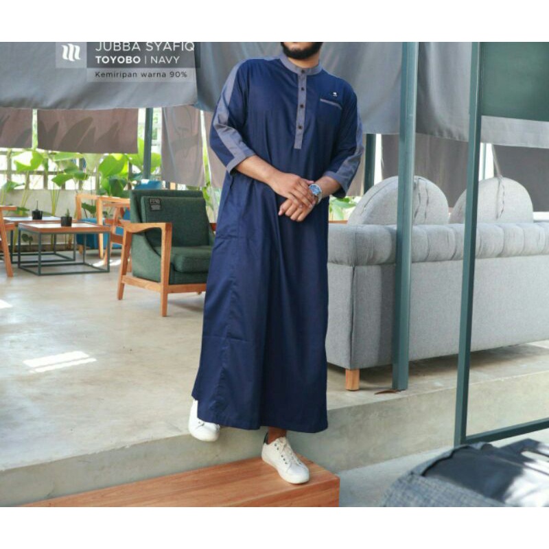 JUBAH SYAFIQ  LENGAN 3/4