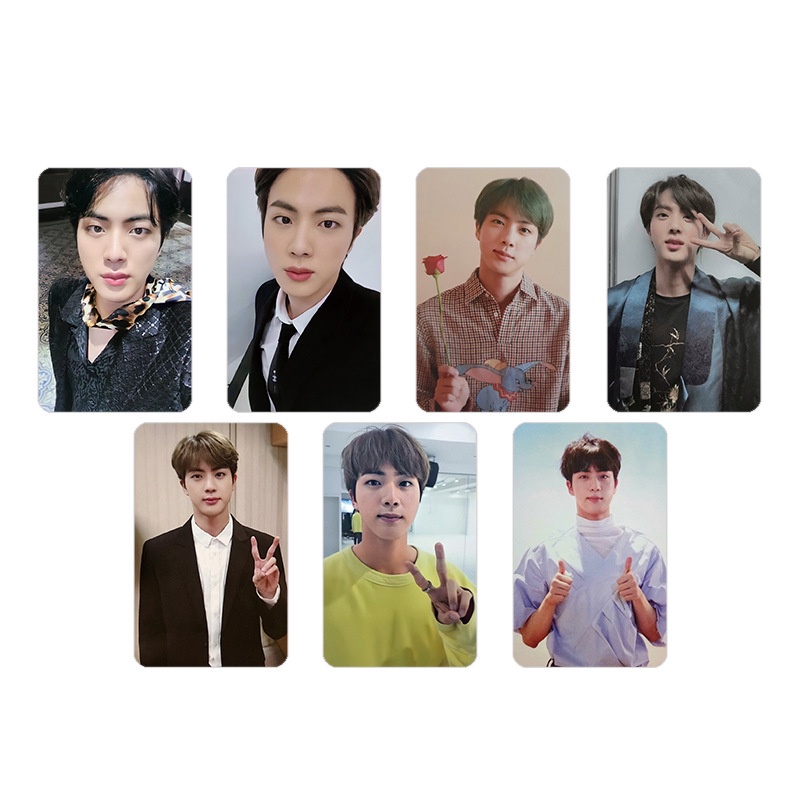 7pcs / set Kartu Memori BTS 2017-2020 Dengan our universe ARMY