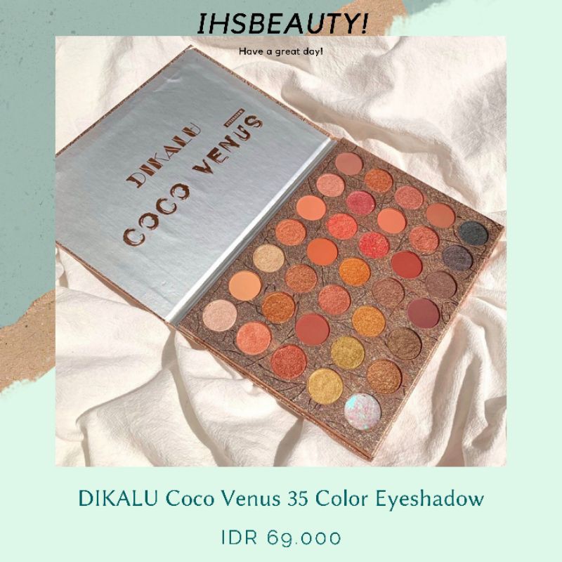 DIKALU Coco Venus 35 Color Eyeshadow Original