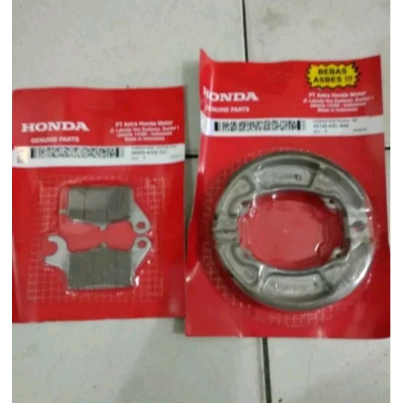 Kampas rem depan belakang Vario Beat Scoopy spacy original