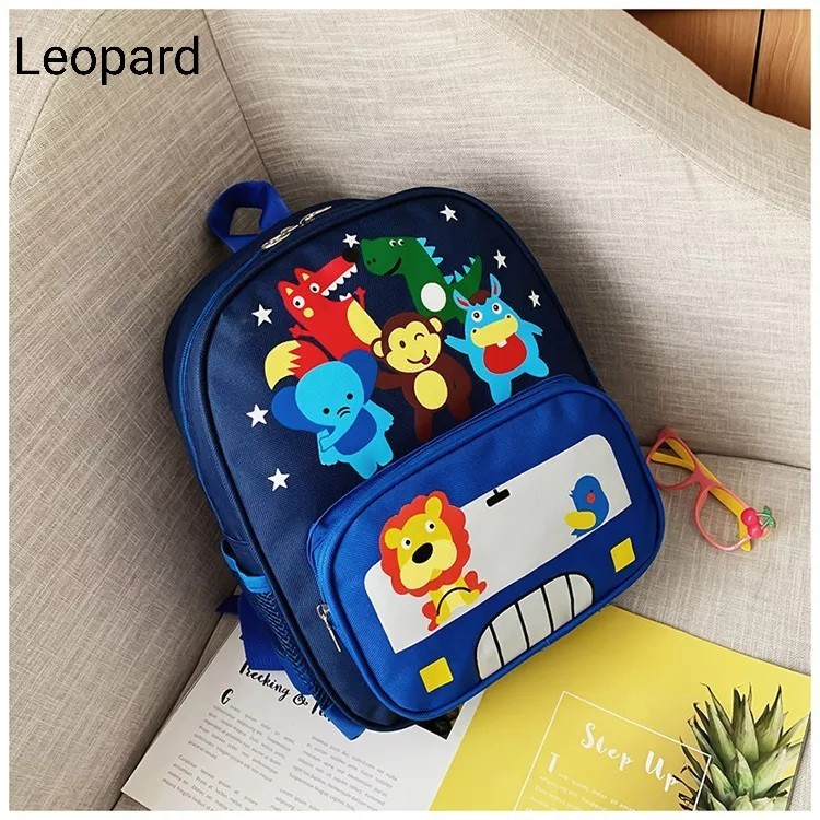 Tas Ransel Sekolah Mini Zoo Anak Laki Laki Paud TK SD