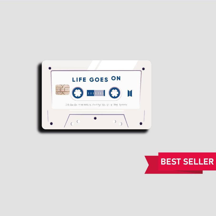 Harga Murah BTS Cassette Tape Edition | GETO CARDS (Skin atau Sticker untuk kartu ATM)++
