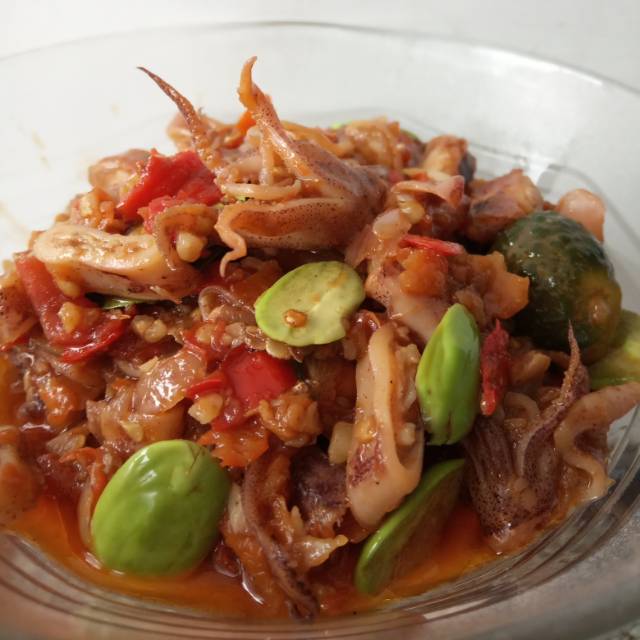 

sambel cumi pete