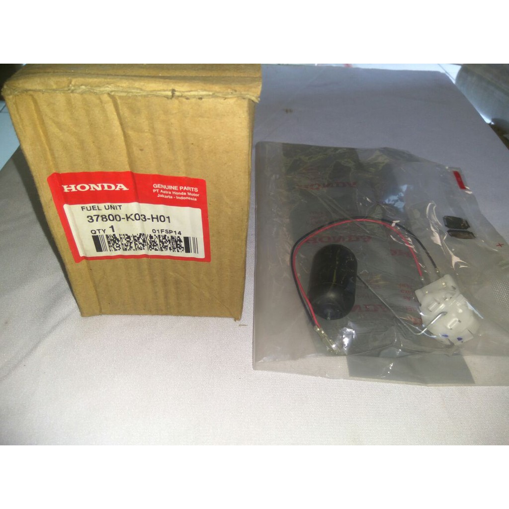 2m PELAMPUNG TANGKI REVO FI - SUPRA X 125 FI ORI AHM 37800-K03-H01