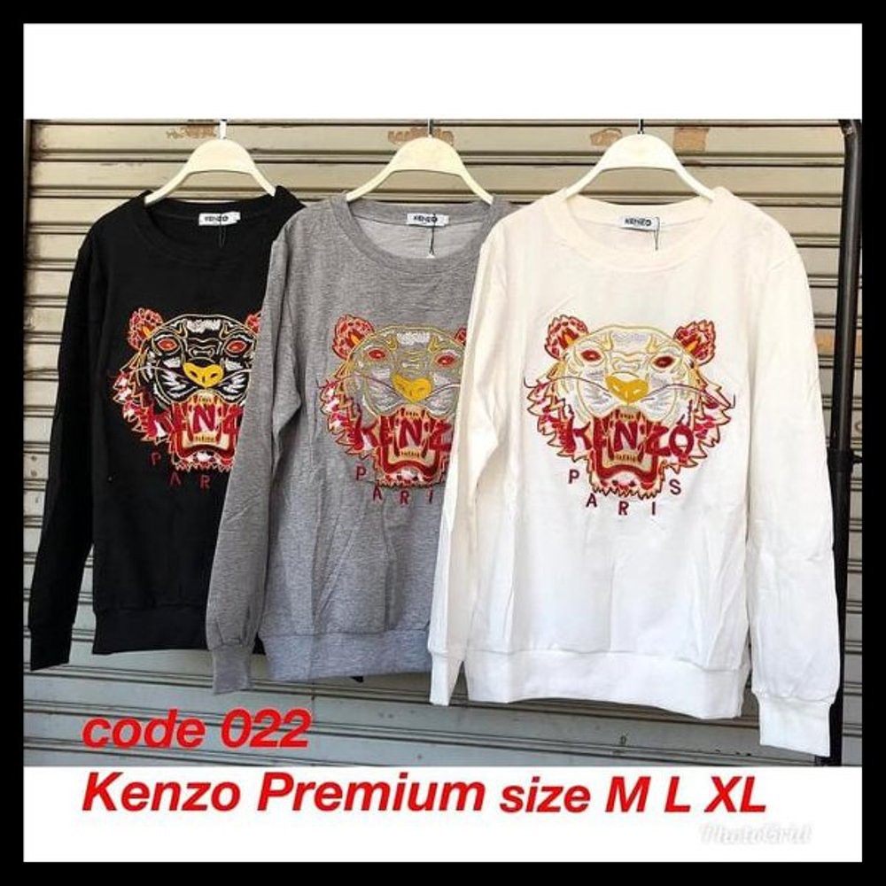Jual Sweater Kenzo Premium Tag Dan Lable Kenzo - Hitam Limited