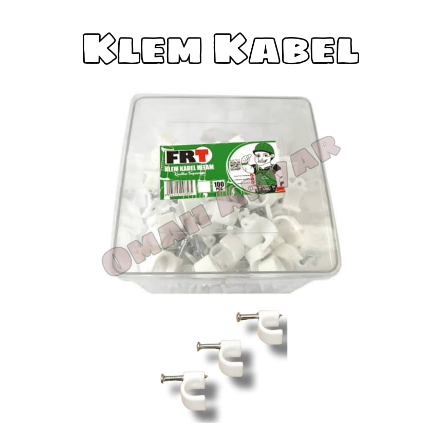 Klem Kabel Pelindung Kabel FRT 8mm isi 100pcs