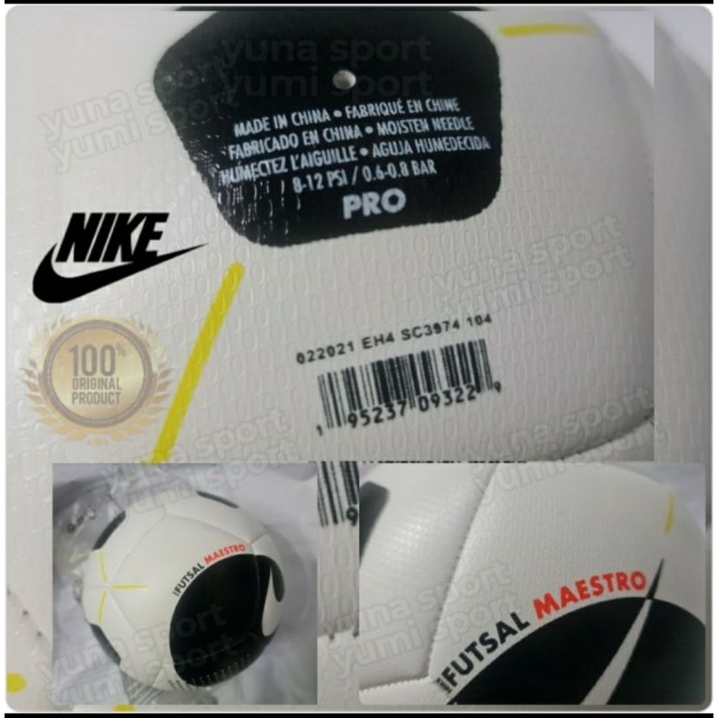 BOLA FUTSAL NIKE ORIGINAL