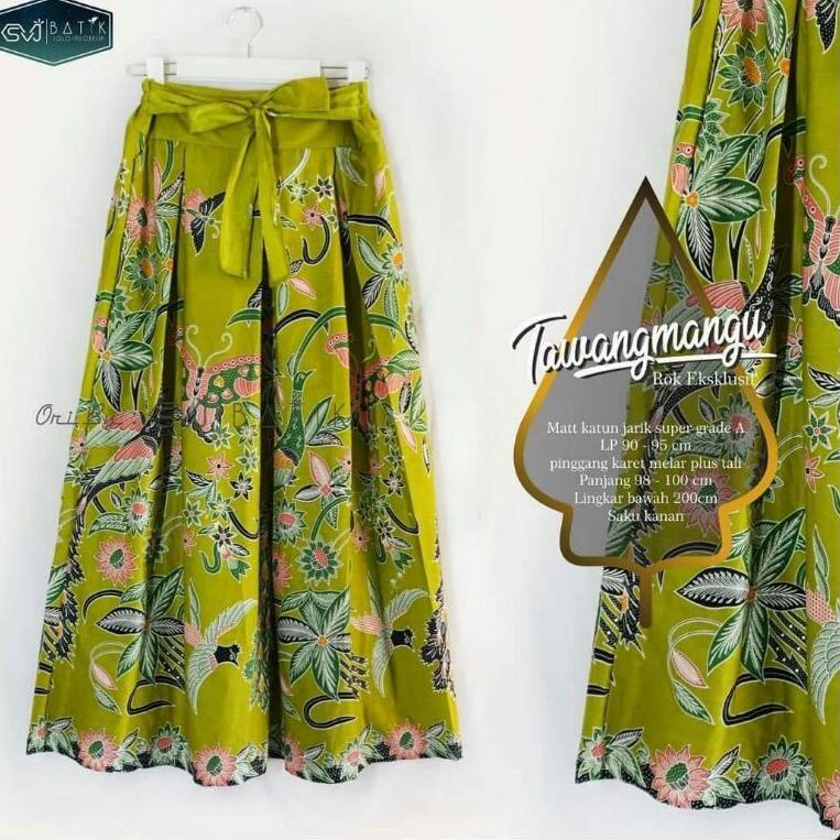 ROK BATIK PAYUNG PANJANG WANITA BAWAHAN KEKINIAN 2022 {Blu31au22ᵁ}