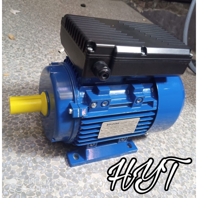 Bologna dinamo electro motor mesin penggerak 5HP - 3,7 KW 1 phase
