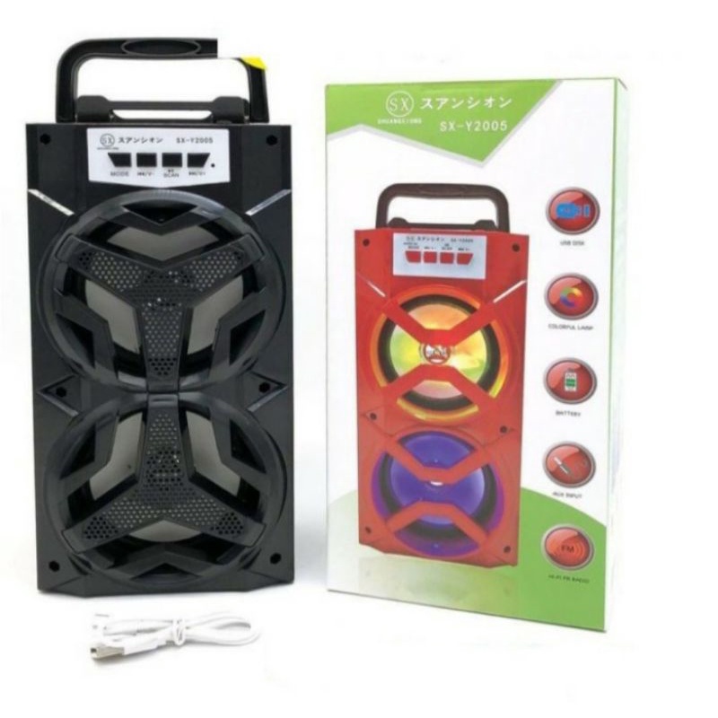 Speaker Bluetooth Super Bas Tipe SX Y2005