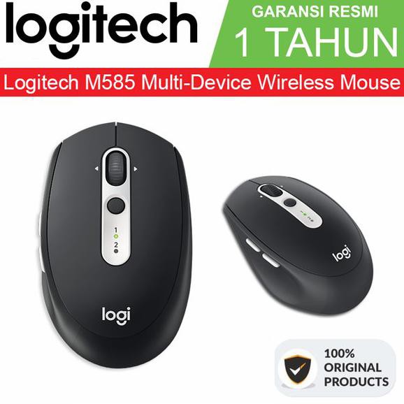 Jual Logitech M585 Multi-Device Wireless Mouse - Garansi Resmi Murah