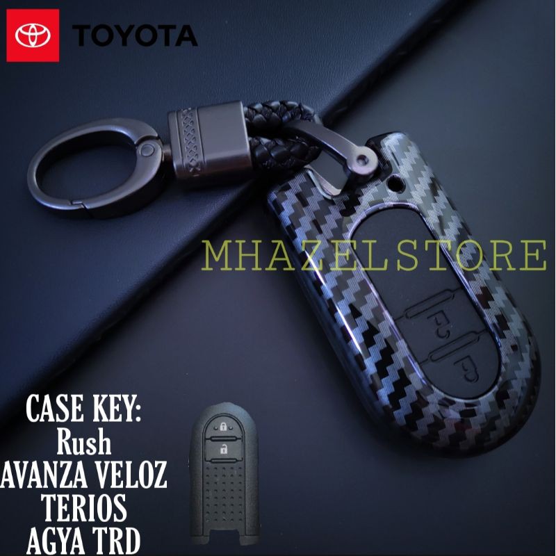 Gantungan kunci sarung case remote keyless mobil daihatsu all new terios