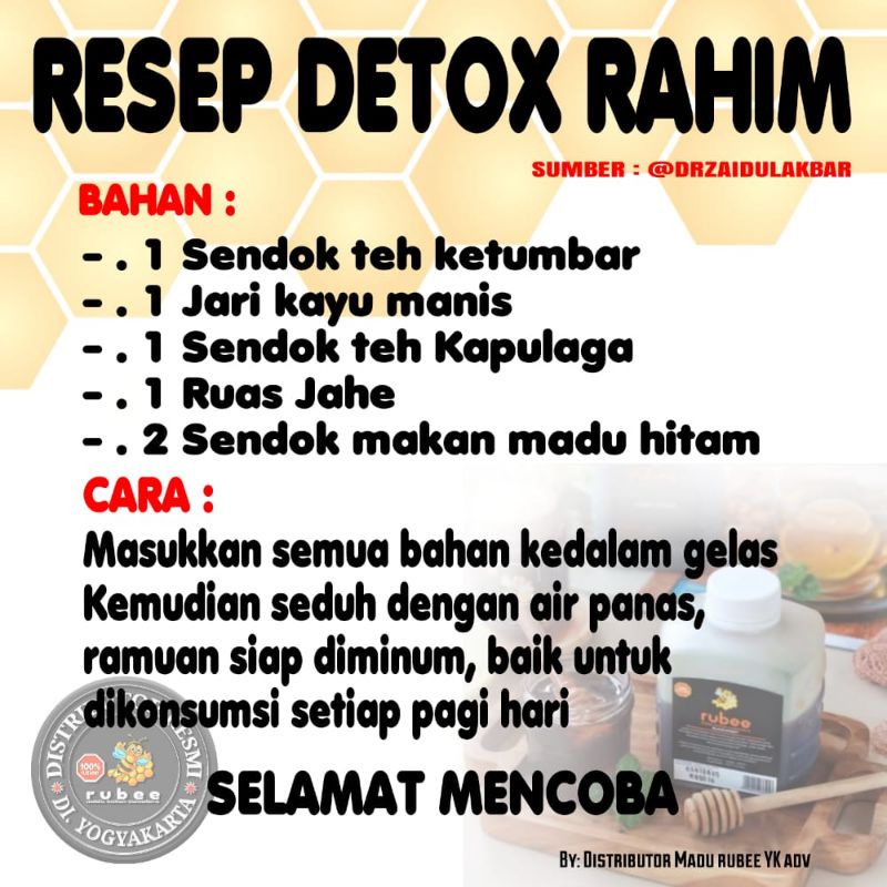 

Madu Rubee Madu Hitam