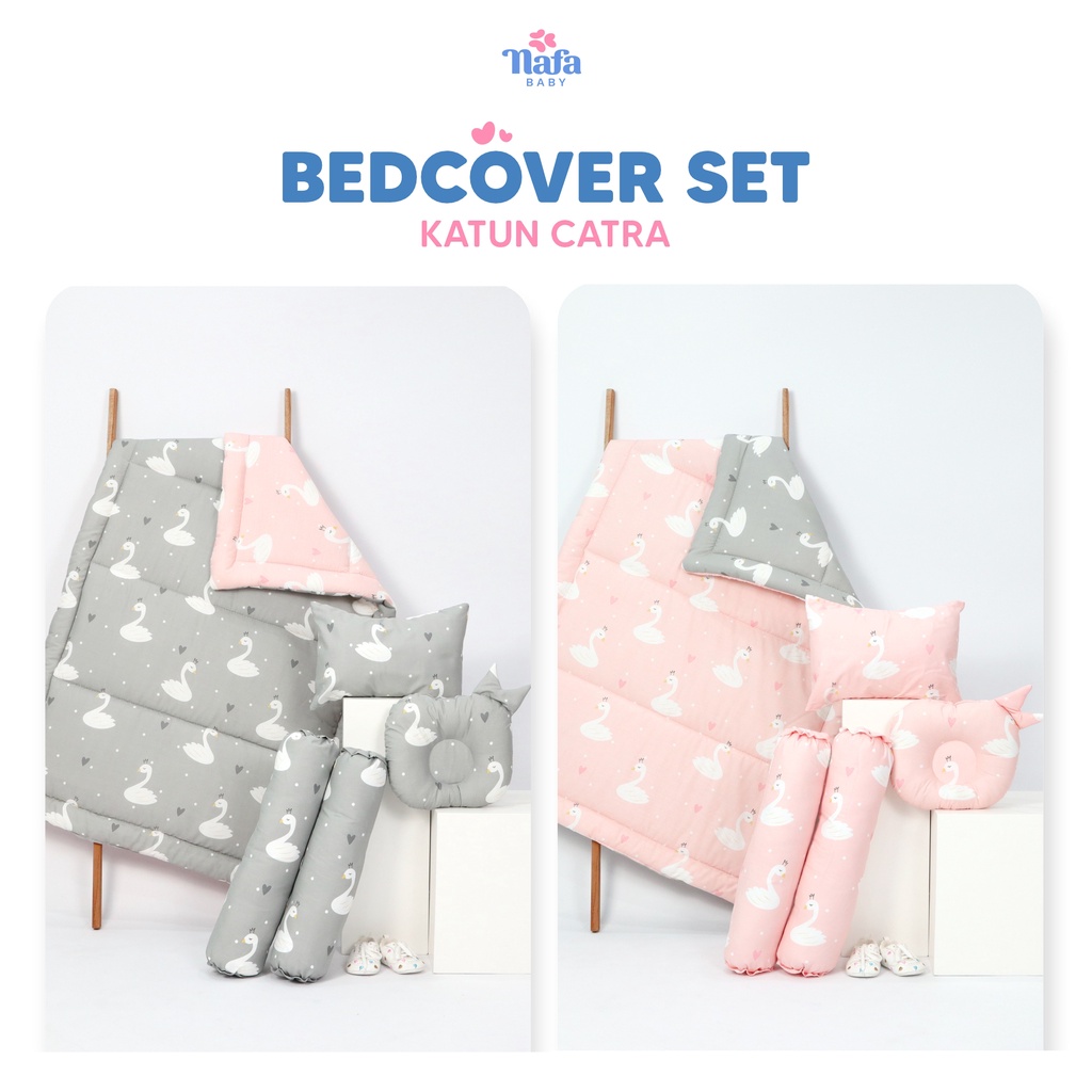 NAFA BABY - Bedcover Baby Set Matras Selimut Sarung Bantal Guling