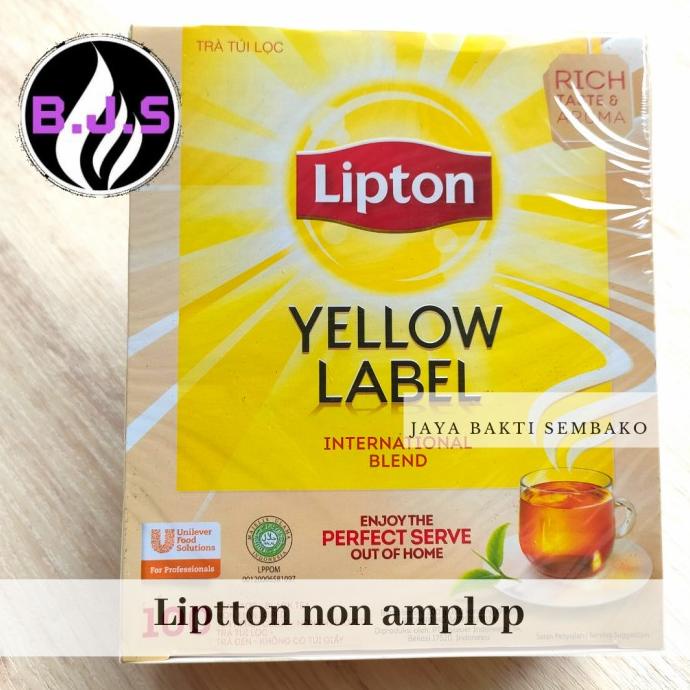 

TERBARU TEH LIPTON YELLOW LABEL NON AMPLOP DISCOUNT