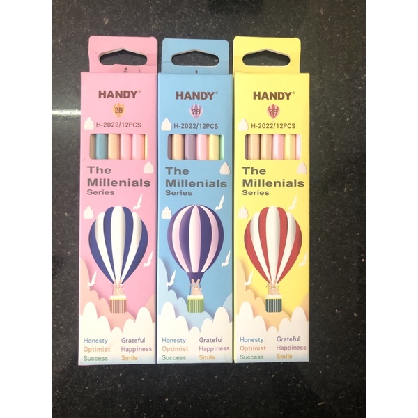 

Pensil HANDY 2022 /pensil seri millenials 12pcs