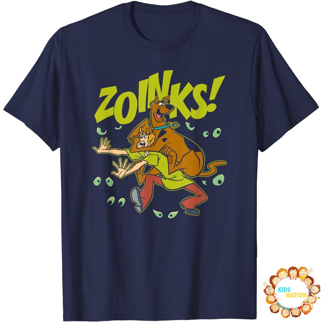 Baju anak Scooby Doo Shaggy Zoinks T-Shirt baju anak murah Fashion Bayi Fashion Boy Fashion Tshirt K