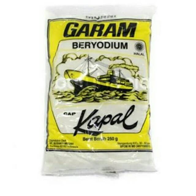 

Garam Beryodium Kapal 250 Gram