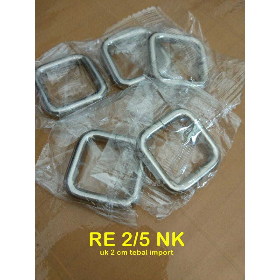 RING KOTAK /RE 20/5 NK uk 2cm per PCS